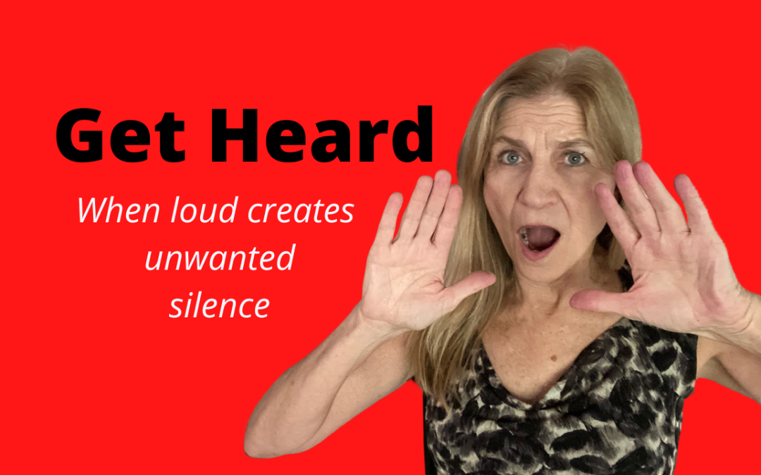 Ahhh Yes!  When loud creates unwanted silence